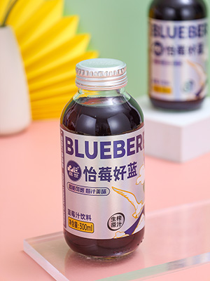300ml小胖瓶藍莓汁