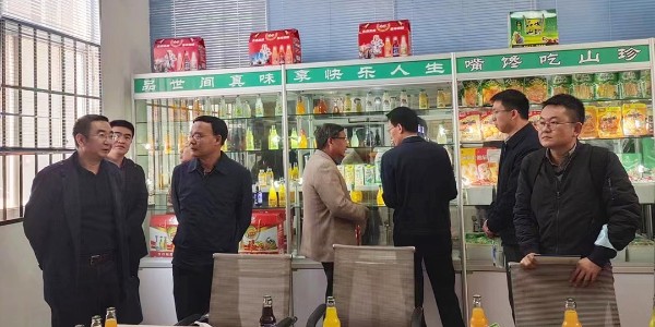 省投資促進局領導一行到品世考察調研